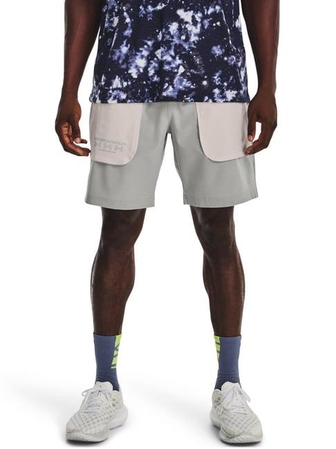 under armour purple loose fit sports shorts