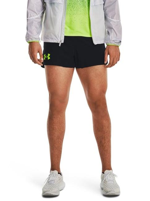 under armour black super fit sports shorts