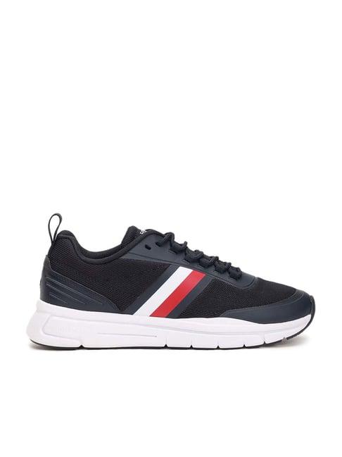 tommy hilfiger men's navy casual sneakers