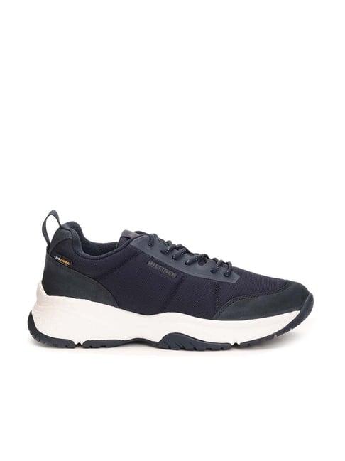 tommy hilfiger men's navy casual sneakers