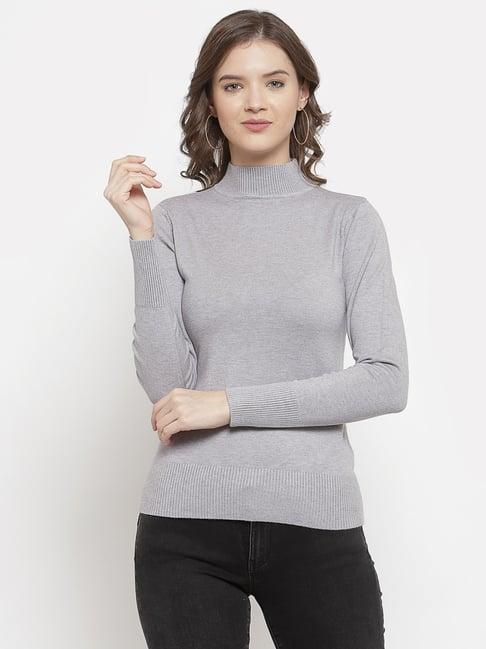 mafadeny grey regular fit pullover