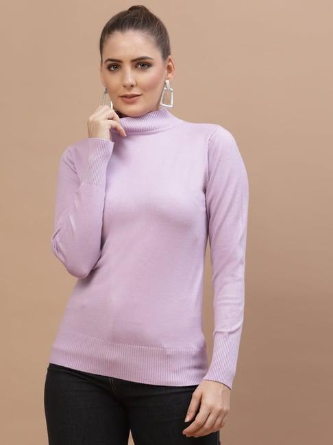 mafadeny lavender regular fit pullover