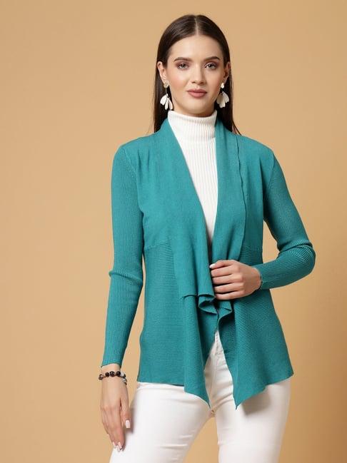 mafadeny teal shrug