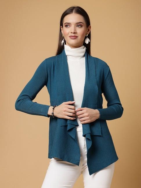 mafadeny teal shrug