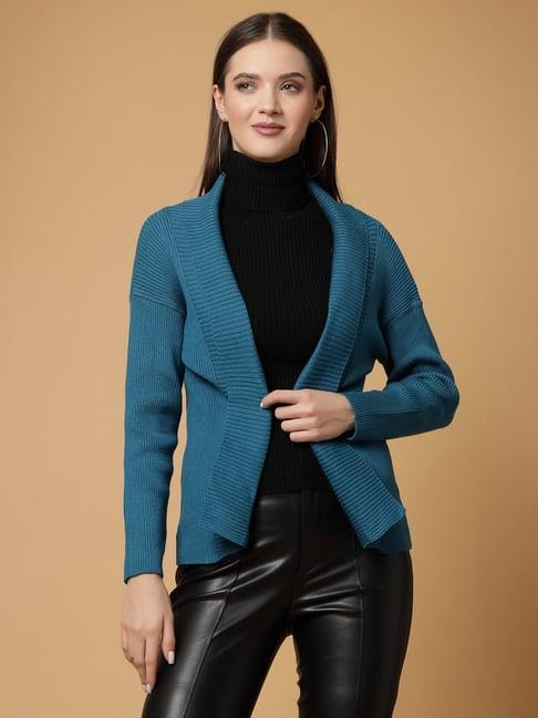 mafadeny teal shrug