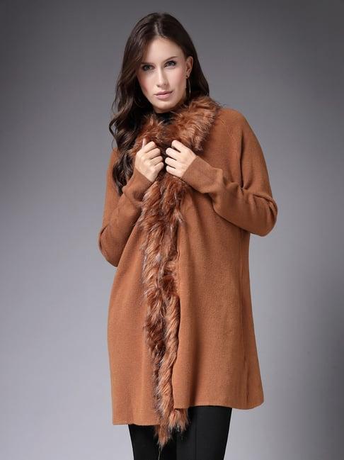 mafadeny rust long shrug