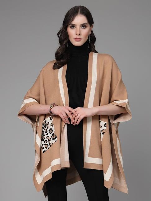 mafadeny khaki poncho