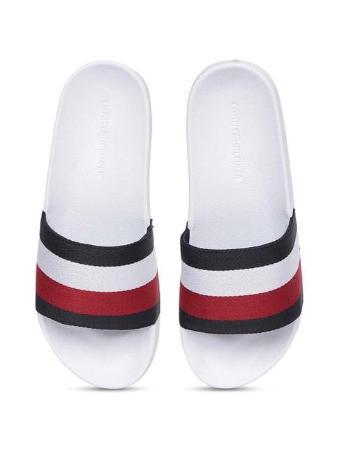 tommy hilfiger women's multicolor slides