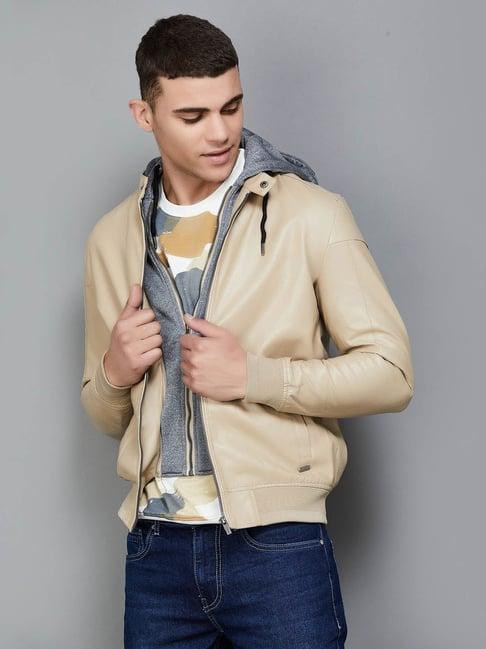 bossini stone slim fit hooded jacket