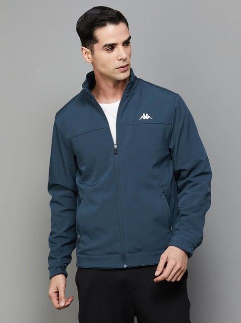 kappa navy slim fit jacket