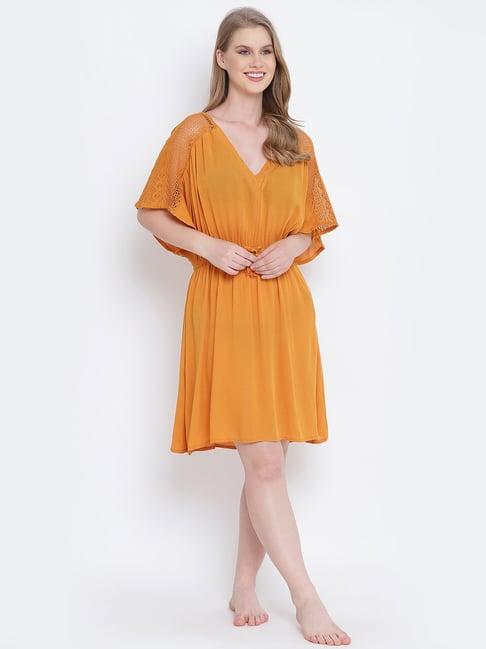 oxolloxo mustard night dress