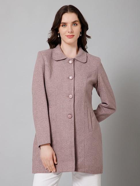 cantabil light purple long coat