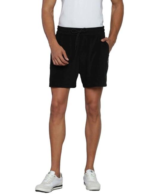 calvin klein jeans black regular fit shorts