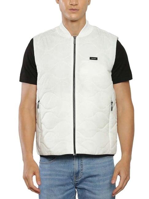 calvin klein jeans vanilla ice regular fit quilted gilet