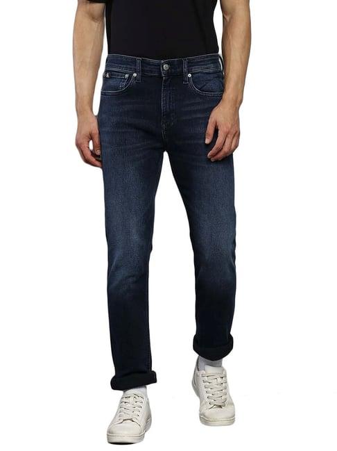 calvin klein jeans blue skinny fit jeans