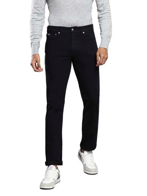 calvin klein jeans black slim fit jeans