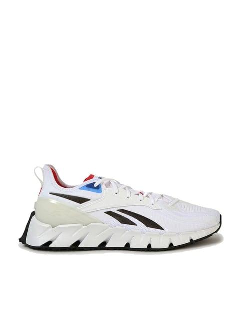 reebok men's zig kinetica 3 white running shoes