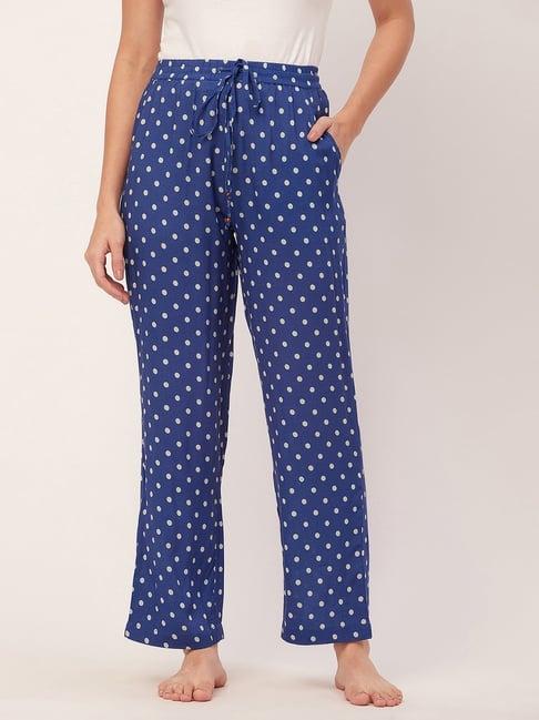 moomaya blue polka dot pyjamas