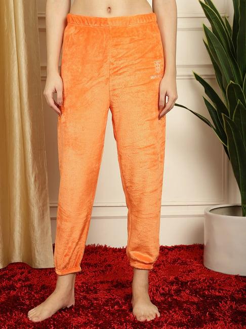 tag 7 orange woolen lounge pants