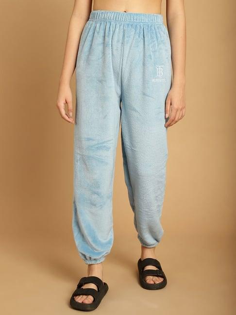 tag 7 light blue woolen lounge pants