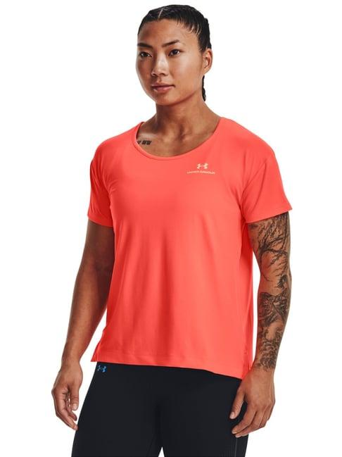 under armour peach sports t-shirt