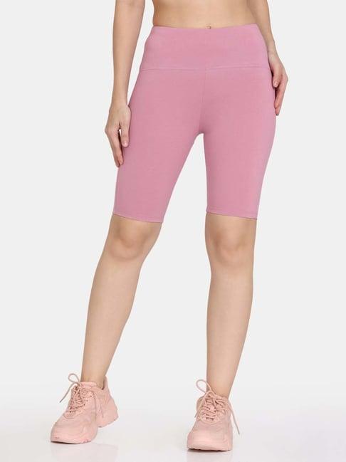 zelocity by zivame pink cotton sports sorts