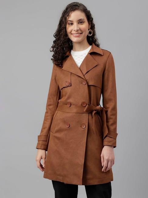 latin quarters brown coat