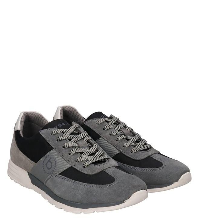 bugatti dark grey baker men sneakers