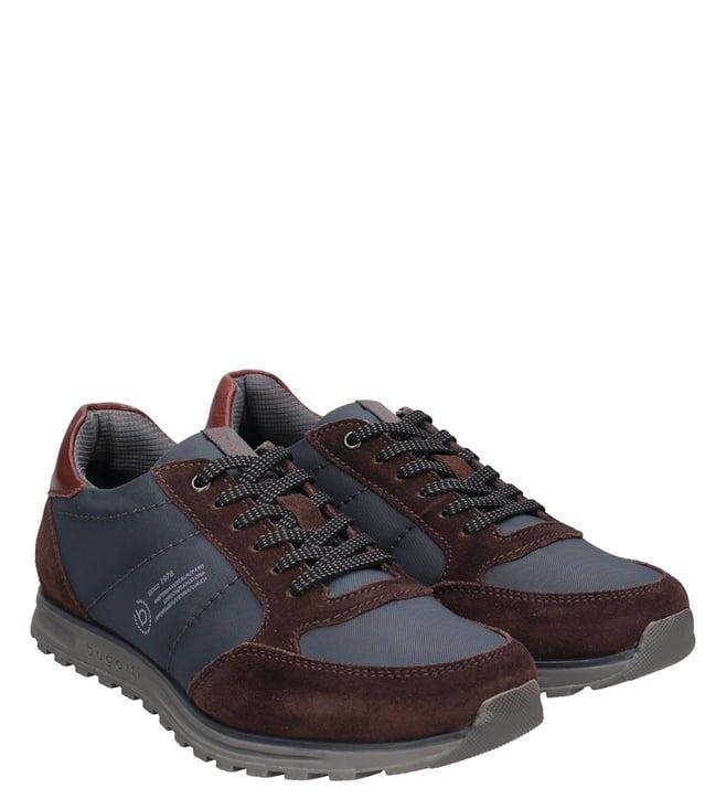 bugatti men's cirino brown sneakers