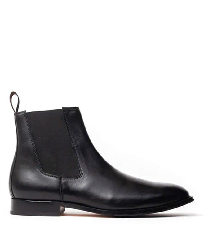 rawls men's black chelsea boots