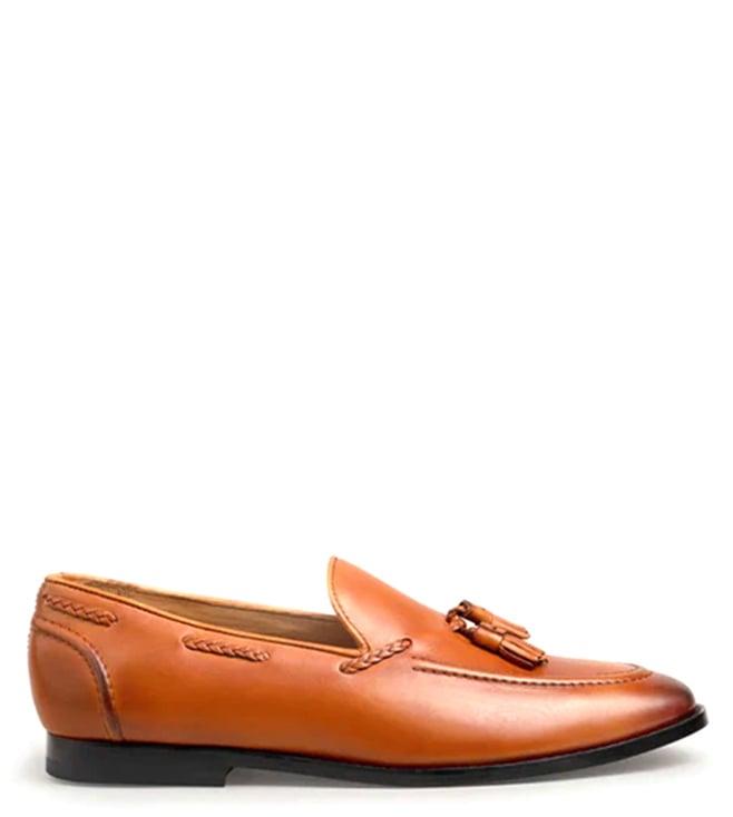 rawls men's frederick tassel tan mocassins