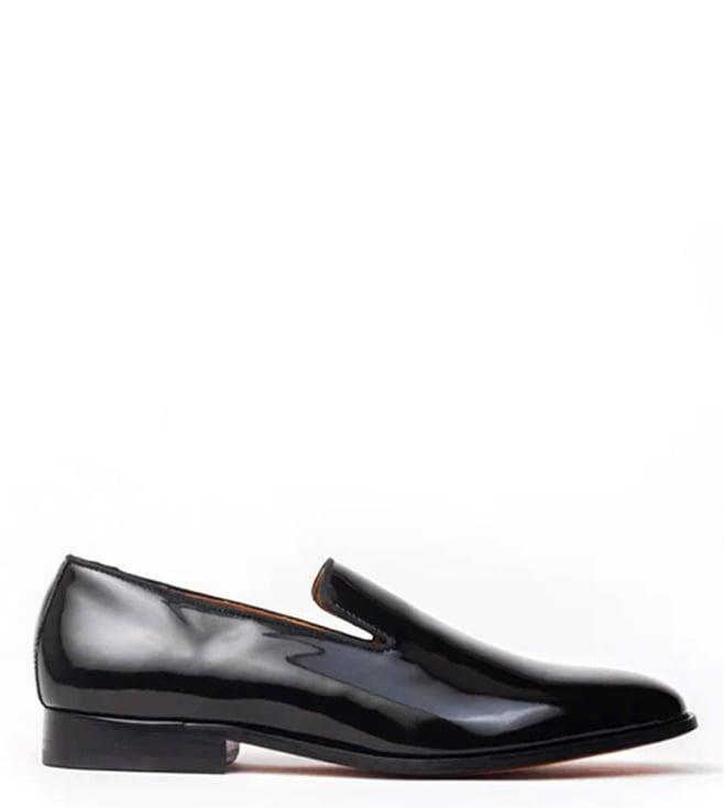 rawls men's murano patent black loafers