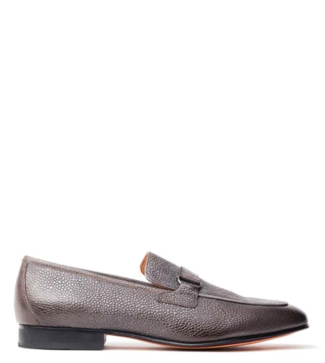 rawls men's rhodes grey grain loafers