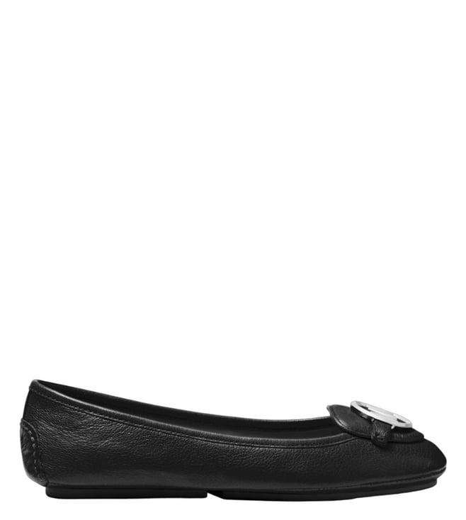 michael michael kors women's lillie black ballerinas