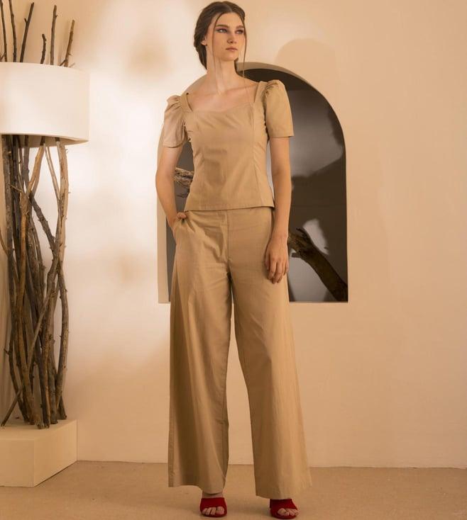 kelby huston beige dawn anne pants