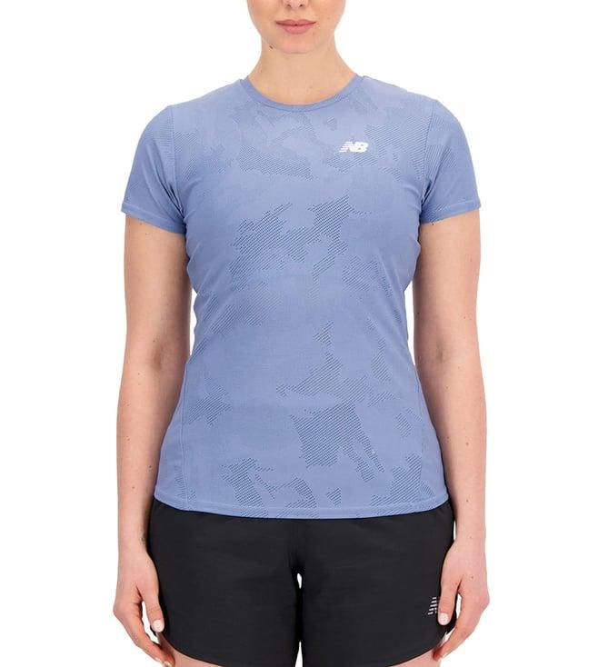 new balance mercury blue logo regular fit t-shirt