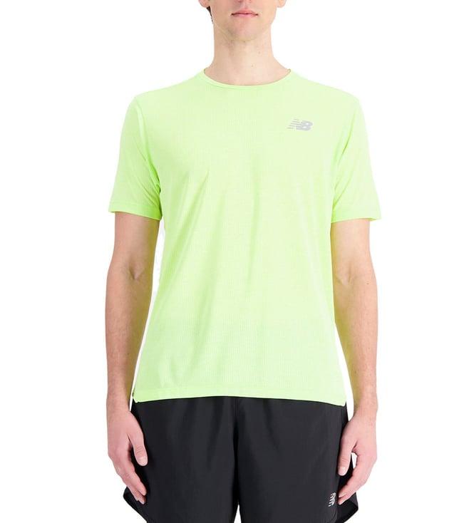 new balance neon green regular fit t-shirt