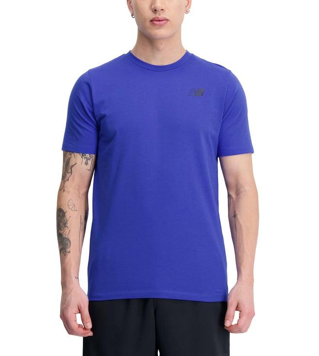 new balance marine blue regular fit t-shirt