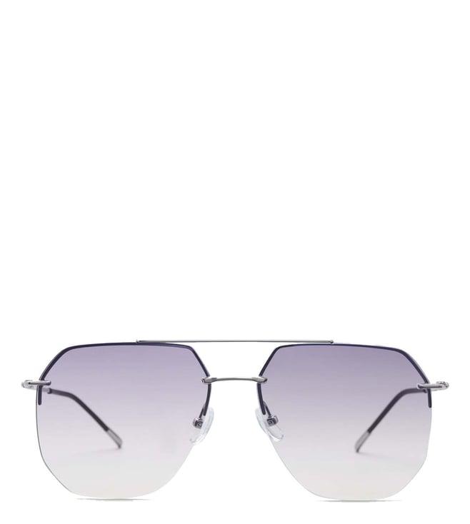 bolon bv1025b97 purple aviator sunglasses for men