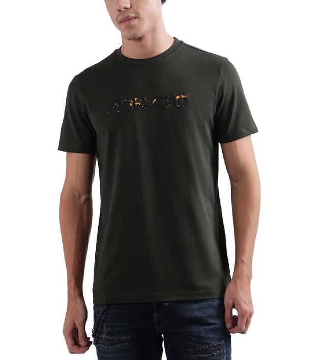 antony morato military green regular fit t-shirt