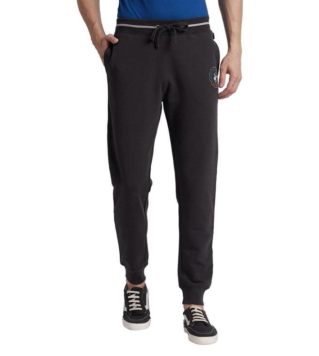 beverly hills polo club black brand of the west regular fit joggers