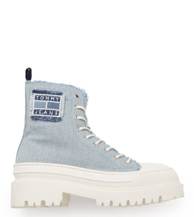 tommy hilfiger women's denim booties