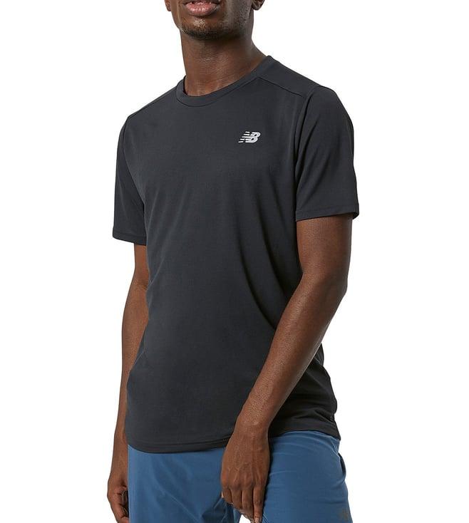 new balance black regular fit t-shirt