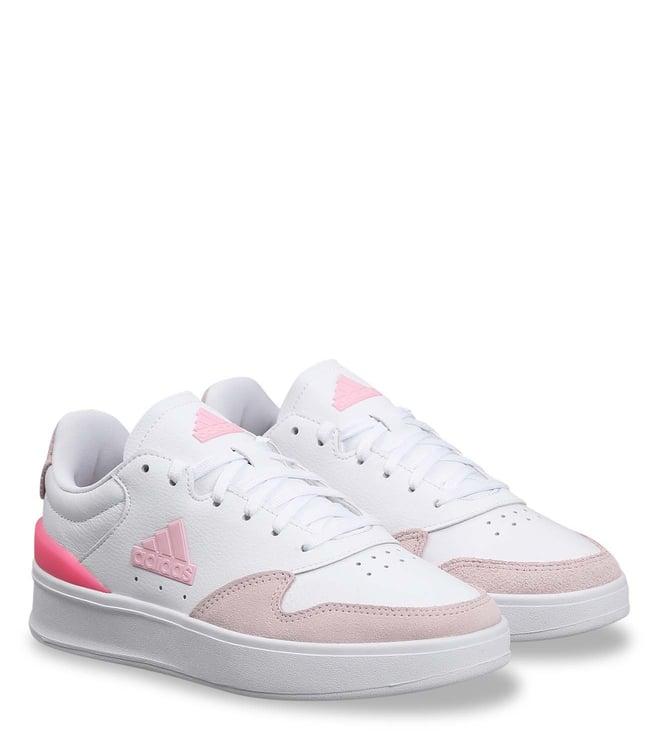 adidas women's kantana white sneakers