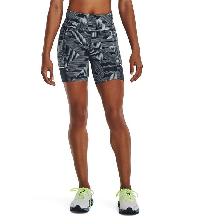 under armour blue fly fast 3.0 printed super fit shorts