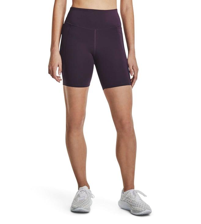 under armour purple run stamina super slim fit shorts