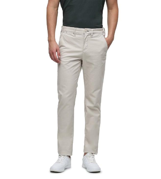 selected homme moonstruck slim fit flat front trousers