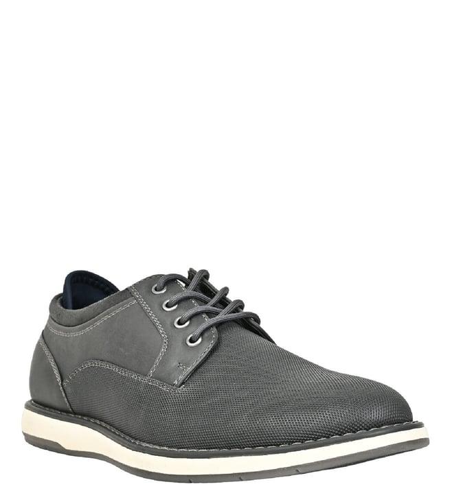 aldo men's luca021 grey derby shoes