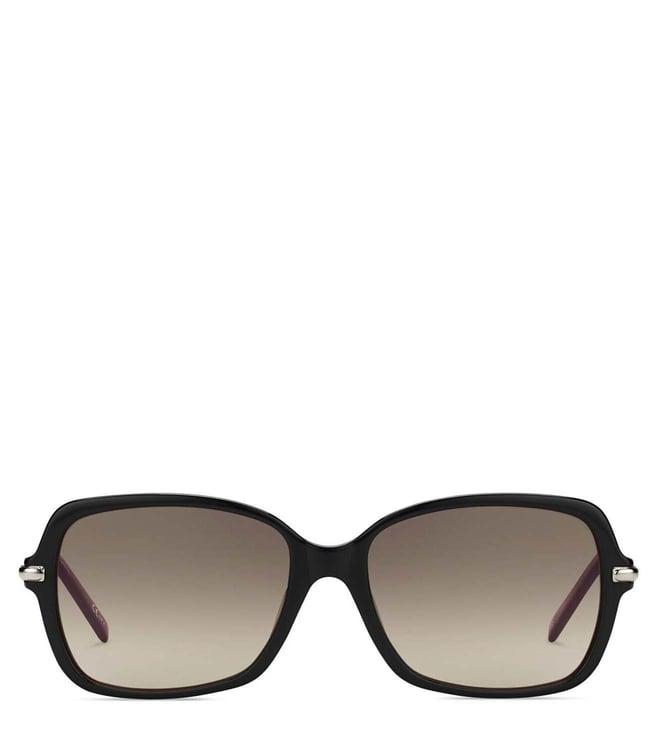 pierre cardin 201710guu56ha brown square sunglasses for women