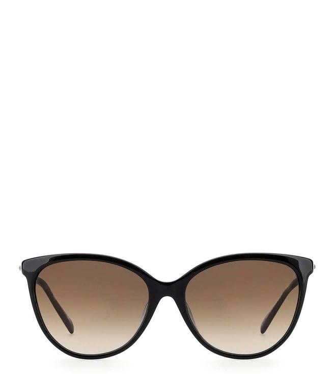 pierre cardin 20270980757ha brown cat eye sunglasses for women